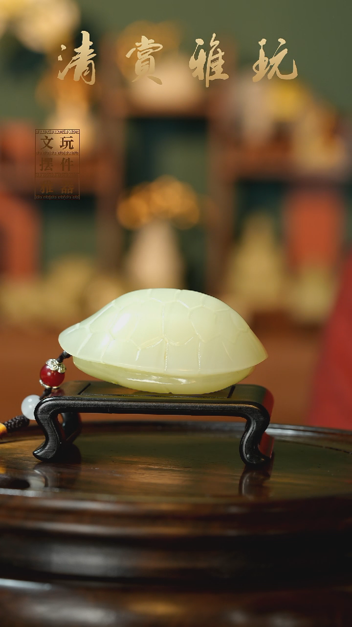 玉《富甲天下》手把件摆件