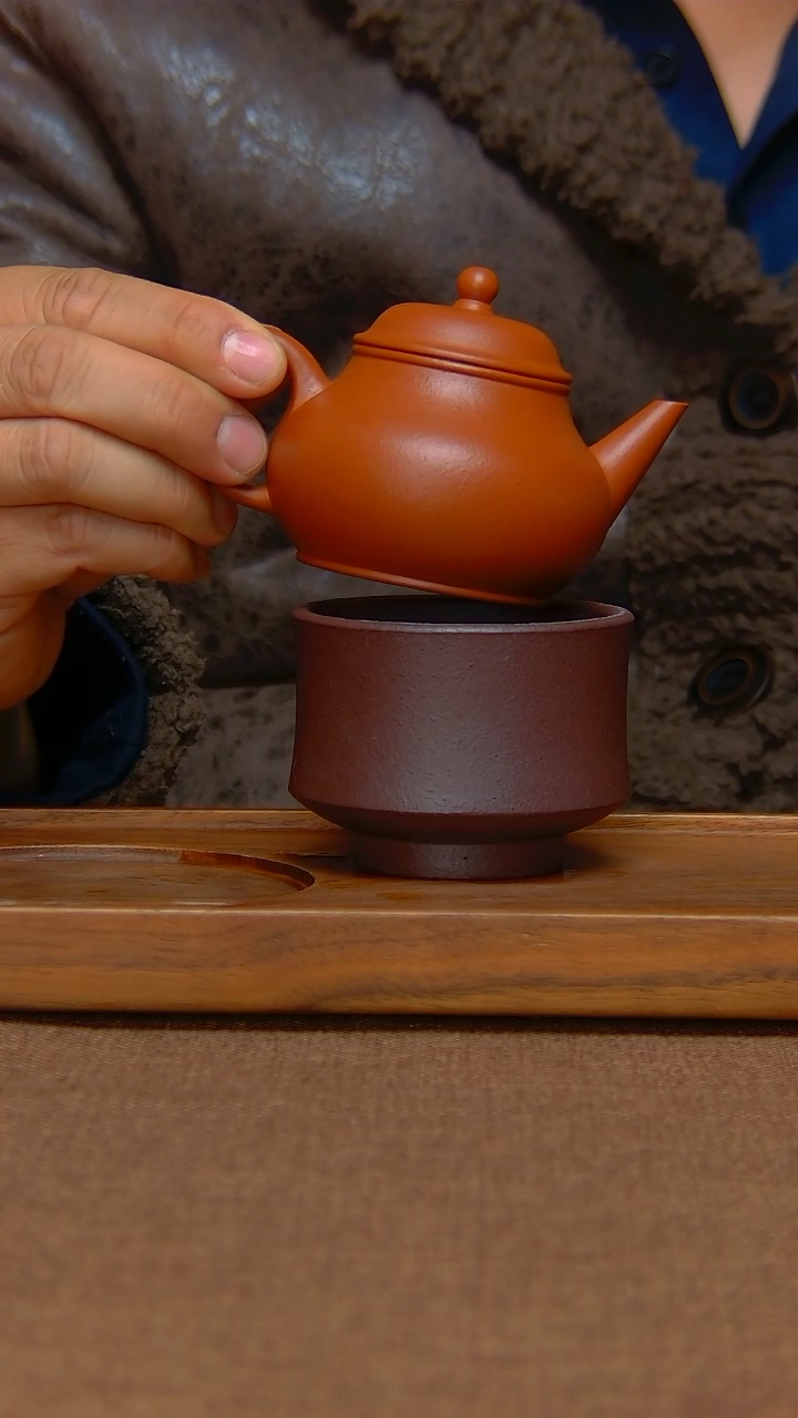 【闪购商品】紫砂茶壶买杯送壶约130cc