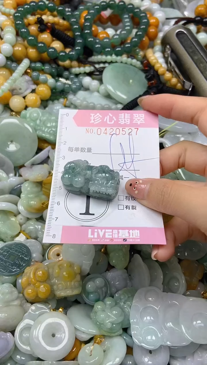 颈饰未镶嵌翡翠闪购0420527