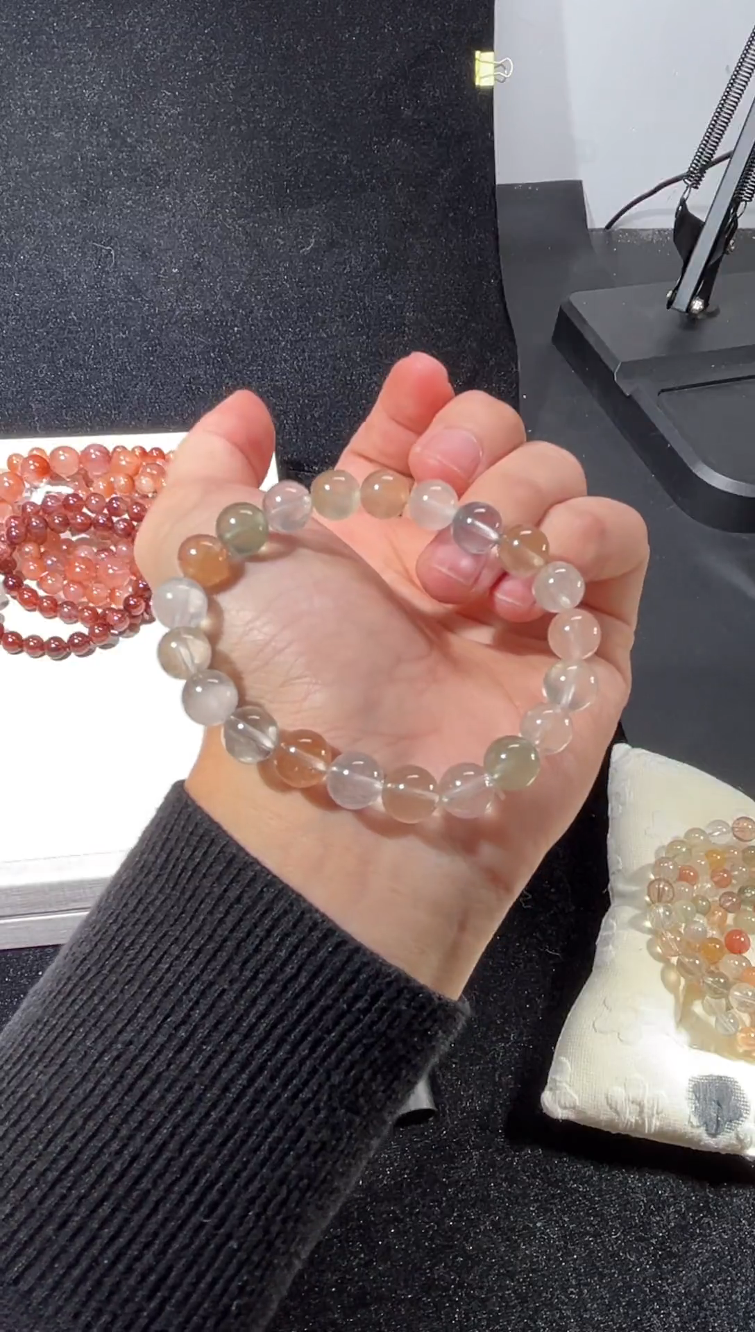 未镶嵌手串水晶43彩兔毛出厂价默认微瑕9