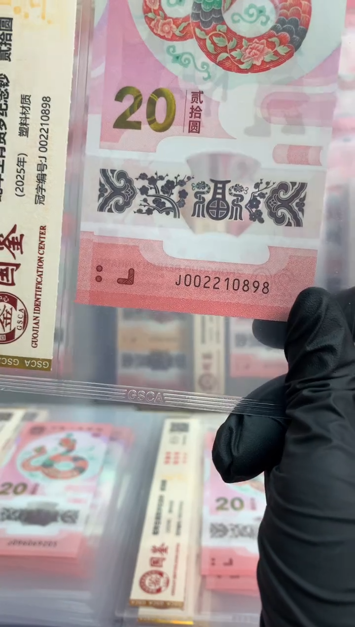 【闪购商品】塑料蛇钞 真钞【单张】0898