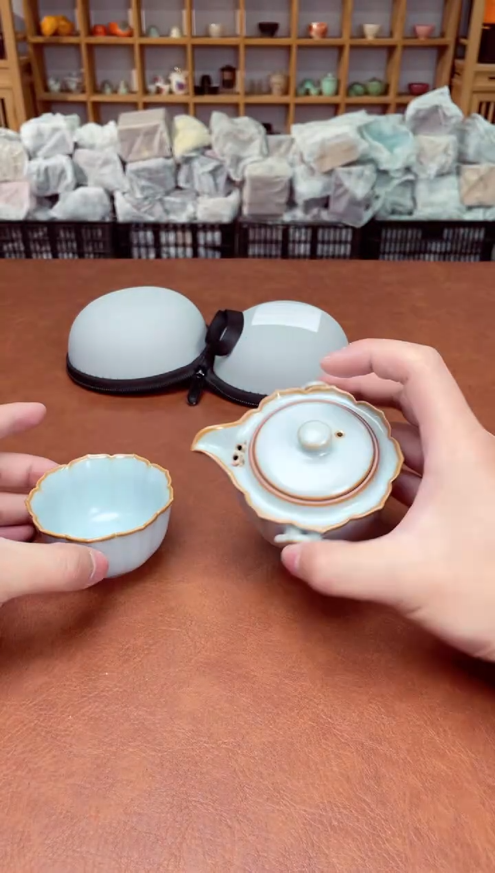 【闪购商品】摆件高端瓷器易仟杯茶器