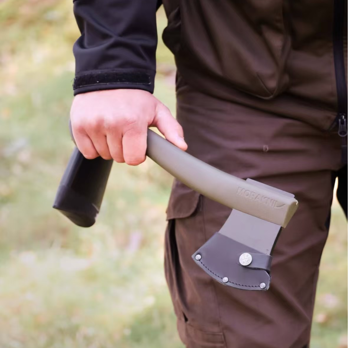 【莫拉-贝雷帽】户外救援斧营地斧工兵斧 露营探险开路