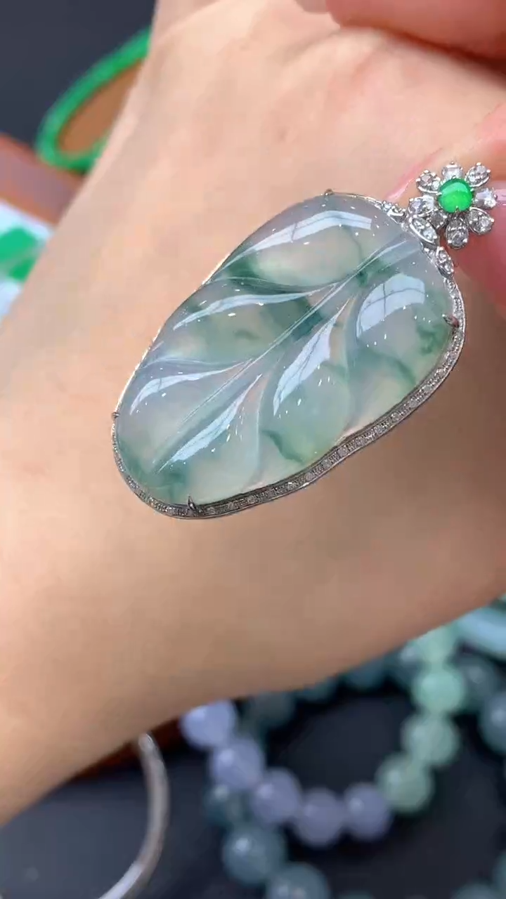 【闪购商品】翡翠颈饰未镶嵌12-天然翡翠