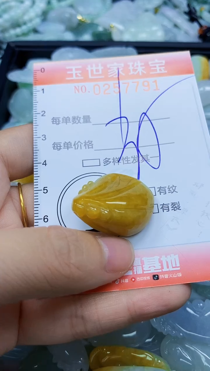 翡翠未镶嵌颈饰闪购0257791