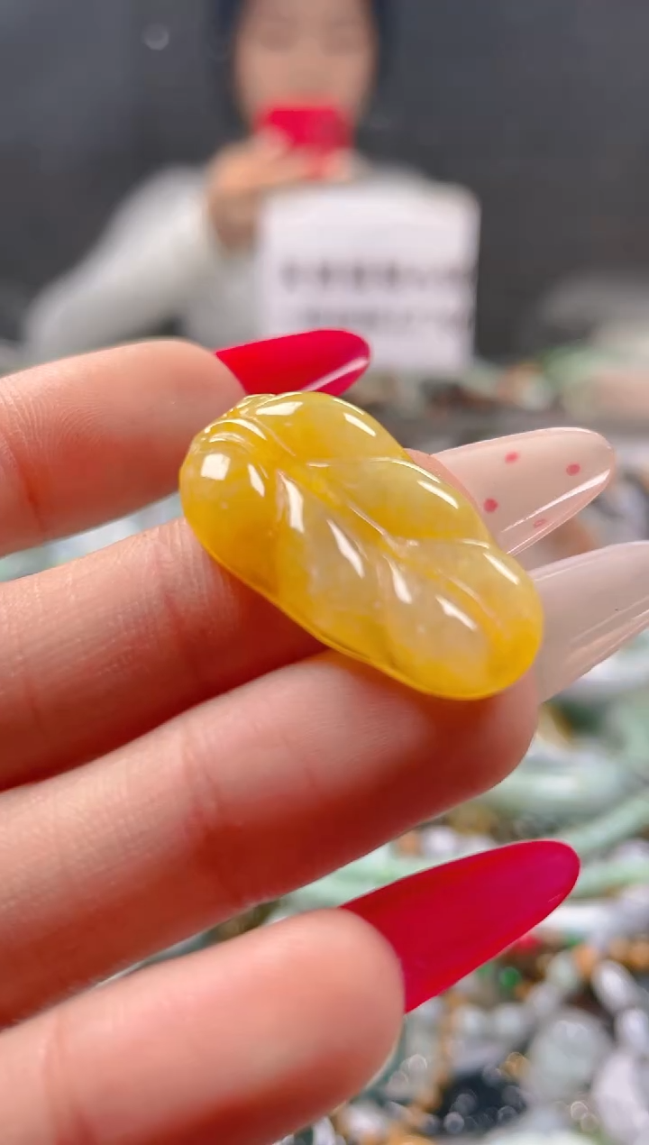 【闪购商品】翡翠颈饰未镶嵌/Q/翡翠A货一图一物