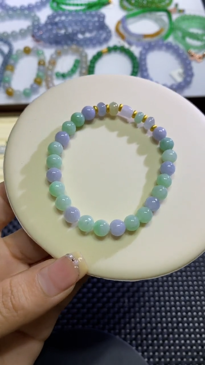 翡翠散珠卡7左右马卡龙