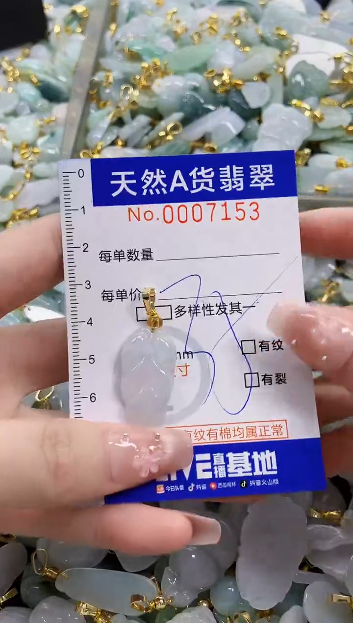 颈饰未镶嵌翡翠天然A货翡翠