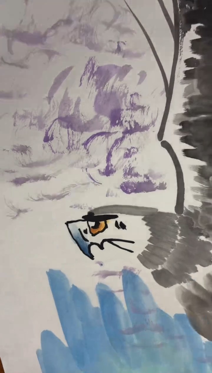 【闪购商品】国画孙桂国老师字画，带亲笔合影证书27-8