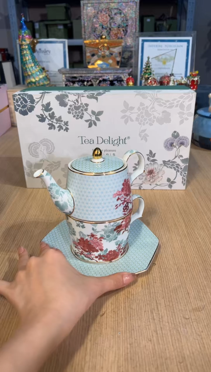 【闪购商品】杯160布莱顿子母壶（绿） 