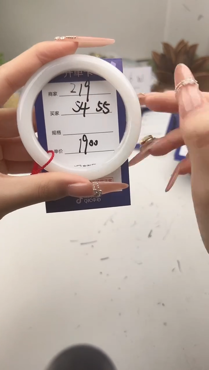 未镶嵌手镯和田玉微色差Z19