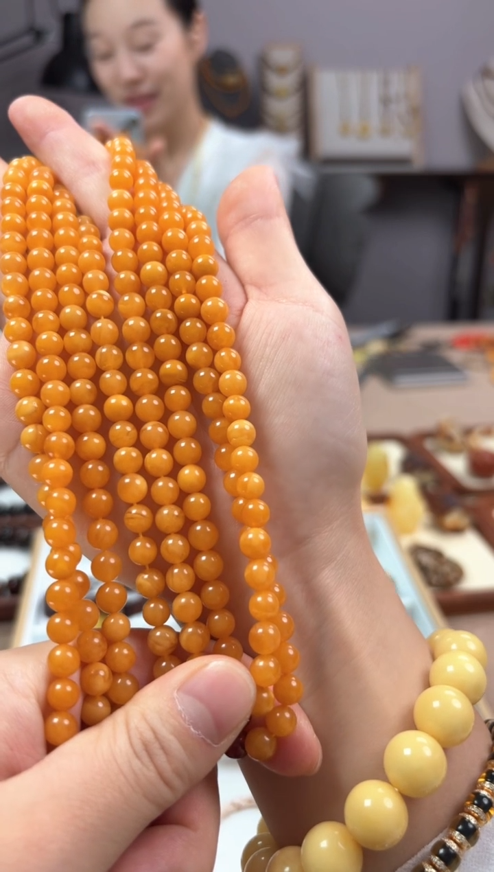 【闪购商品】蜜蜡裸石未镶嵌108多样性发一件