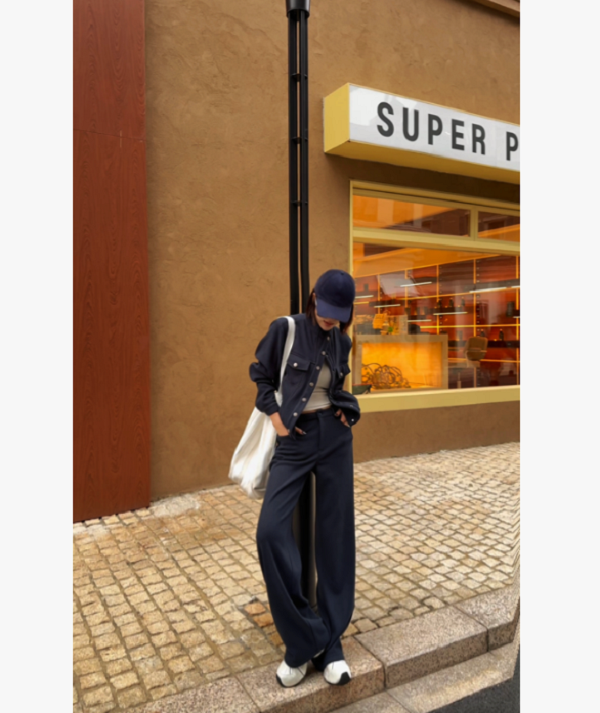 NMN王火火&设计师新款时尚百搭老钱复古套装 28HH0097