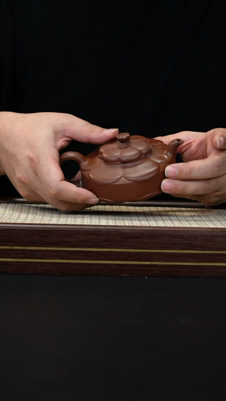 茶壶紫砂30号 梅花周盘 底槽清