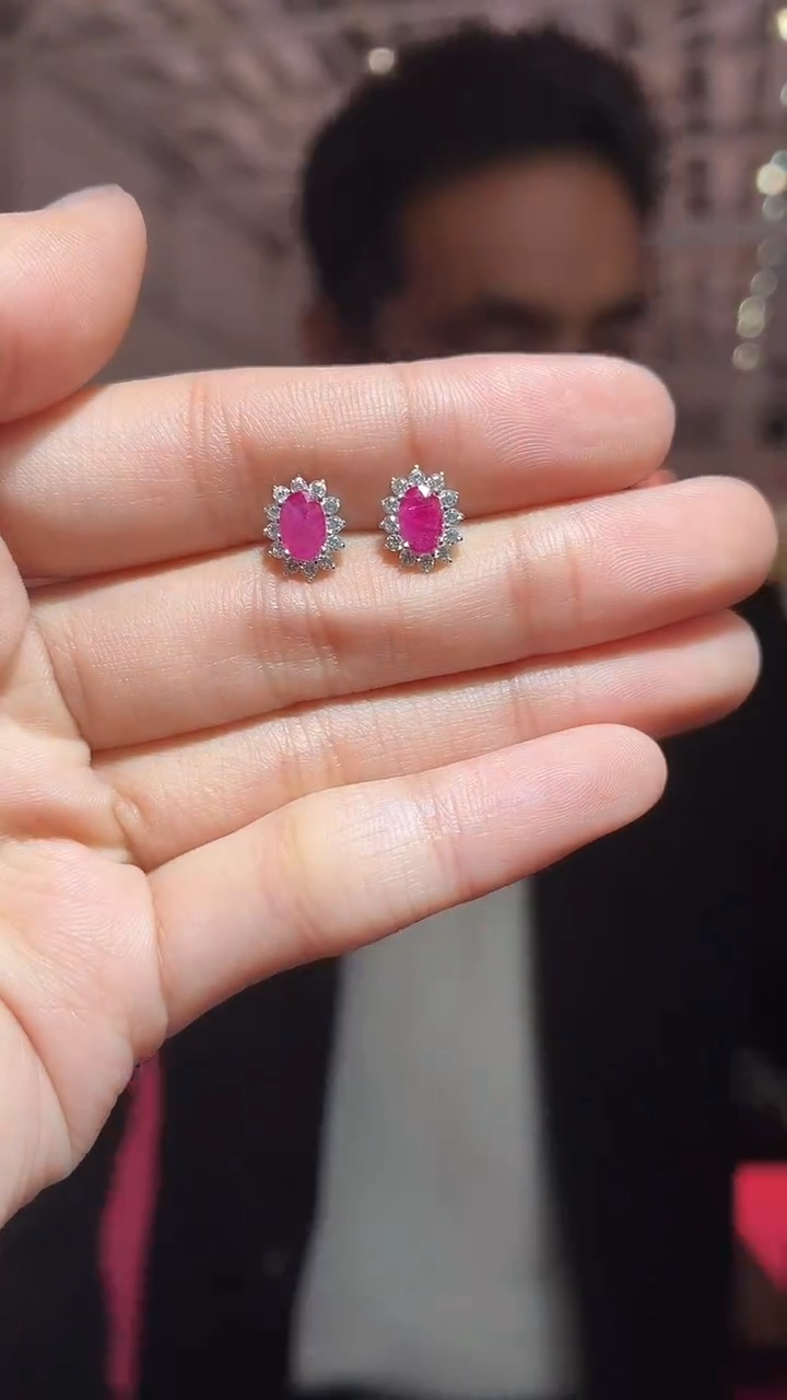 银S925镶嵌其他红宝石（扎德严选）