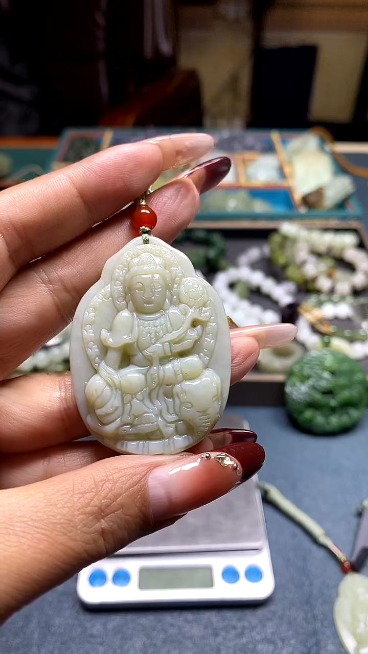 颈饰未镶嵌和田玉多样性拍一发一