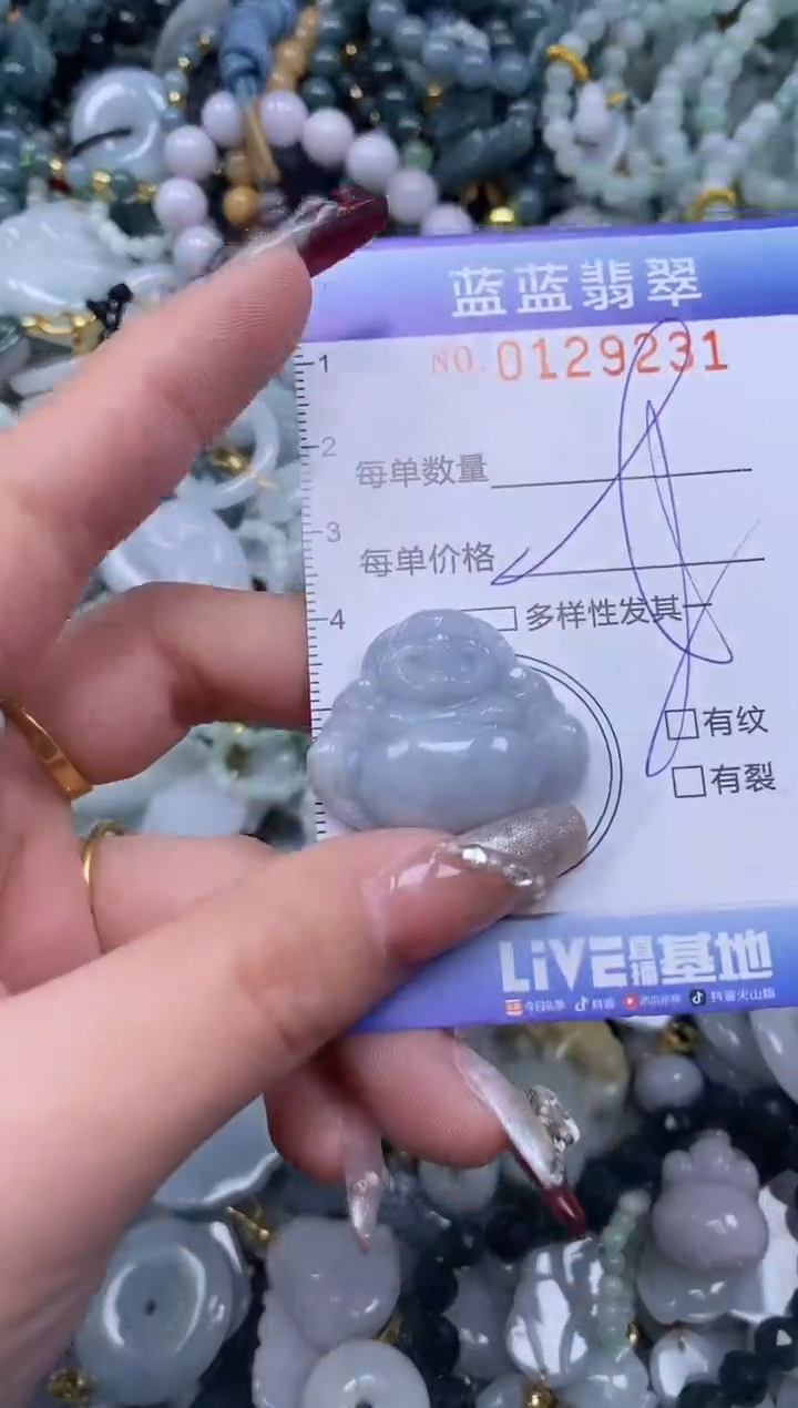 【闪购商品】翡翠颈饰未镶嵌闪购0129231