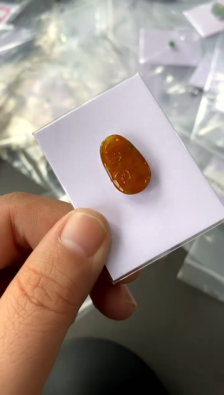 【闪购商品】定制翡翠未镶嵌如意