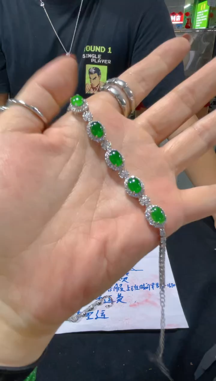 定制翡翠未镶嵌天然A货翡翠（多样性发货拍一件发件）
