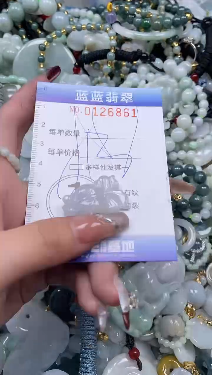 【闪购商品】翡翠颈饰未镶嵌闪购0126861多样性发其一