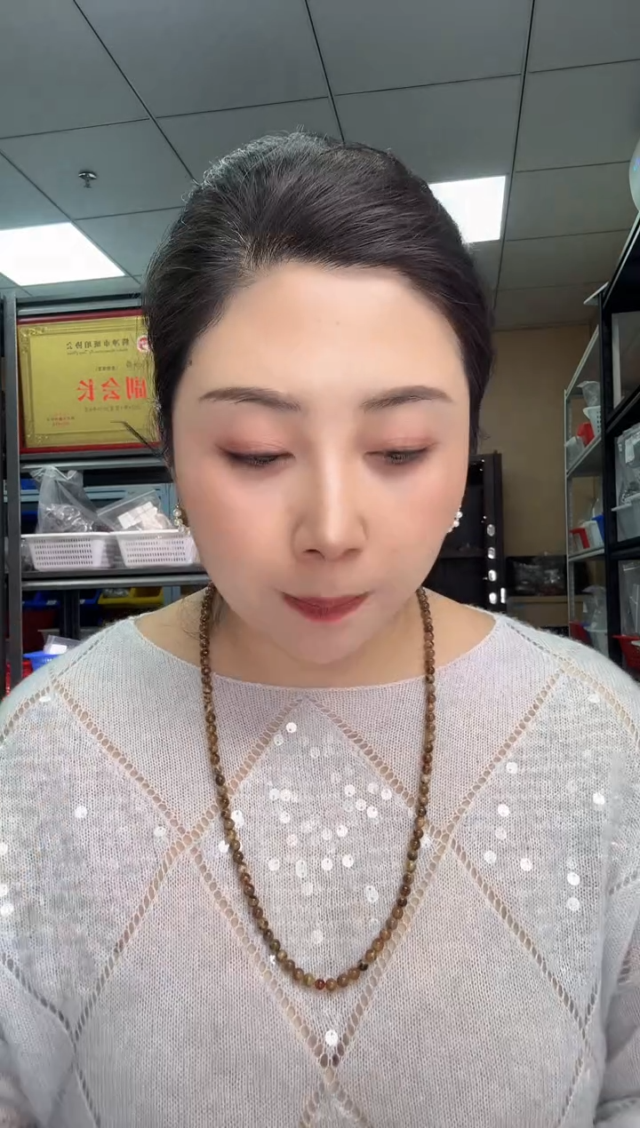 手链琥珀未镶嵌6mm根珀溶洞108珠SDTP5487