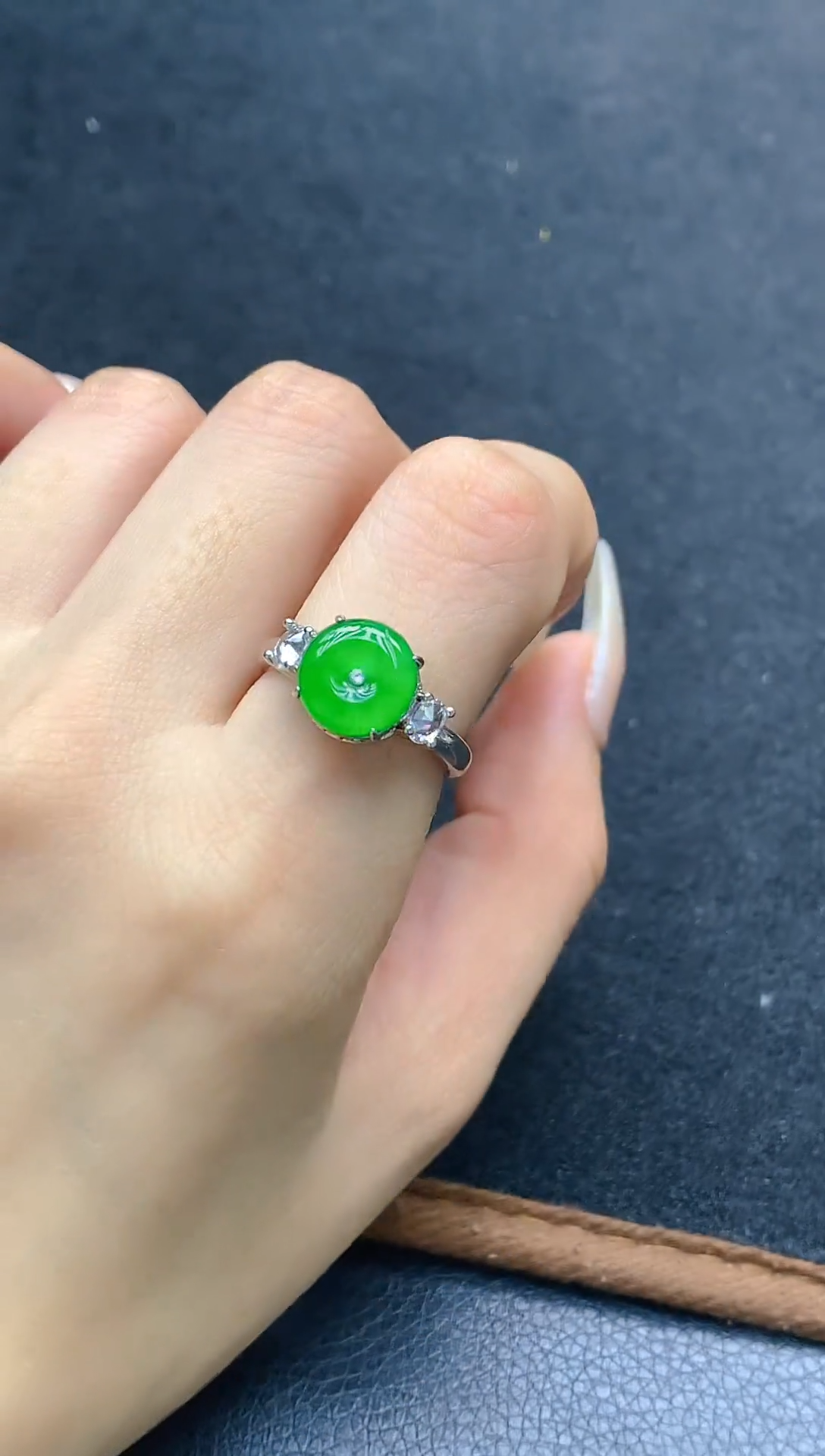 未镶嵌挂件翡翠天然翡翠A货