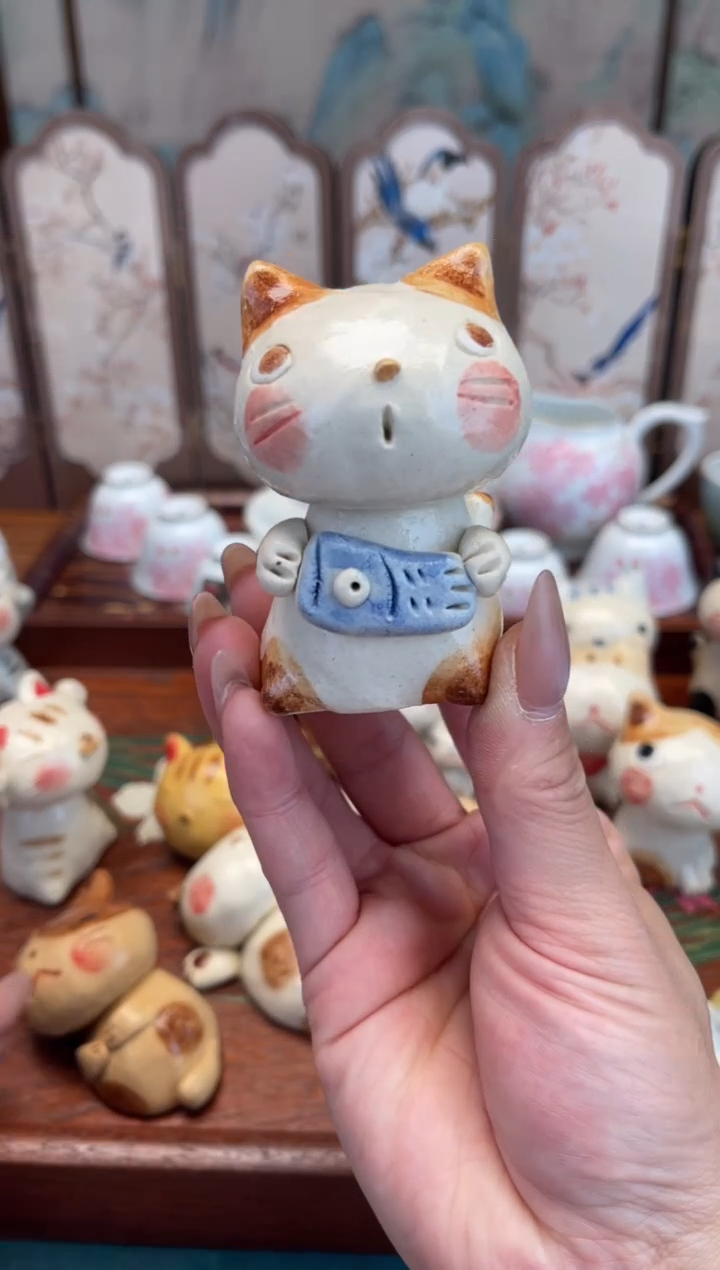 瓷片六六工艺品高端进口瓷器