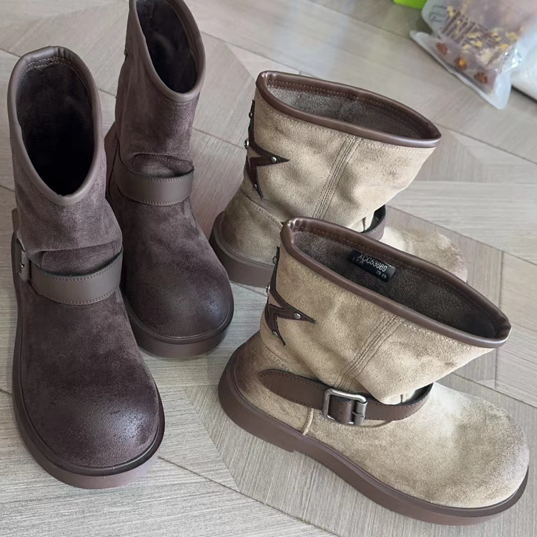 53669星星中筒靴