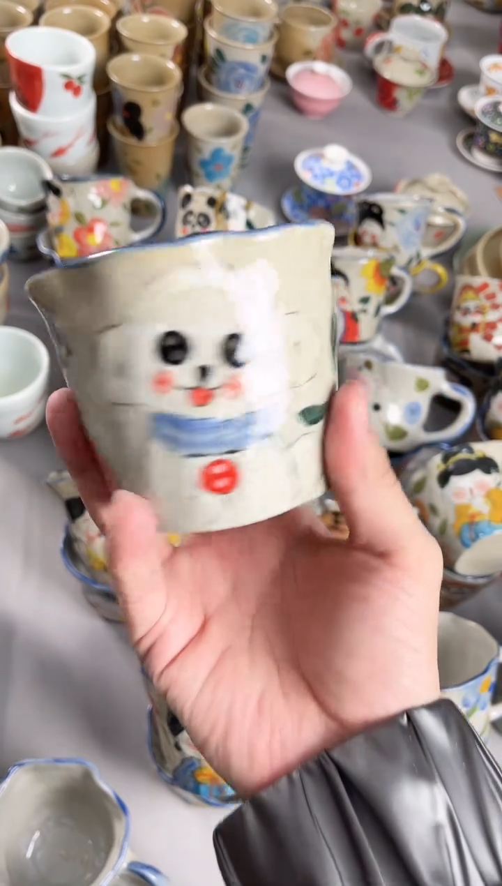 【闪购商品】瓷片景德镇手绘高温釉下彩