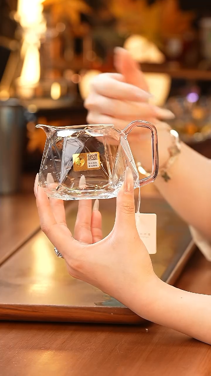 禾器/晶彩璀璨茶海/浅粉