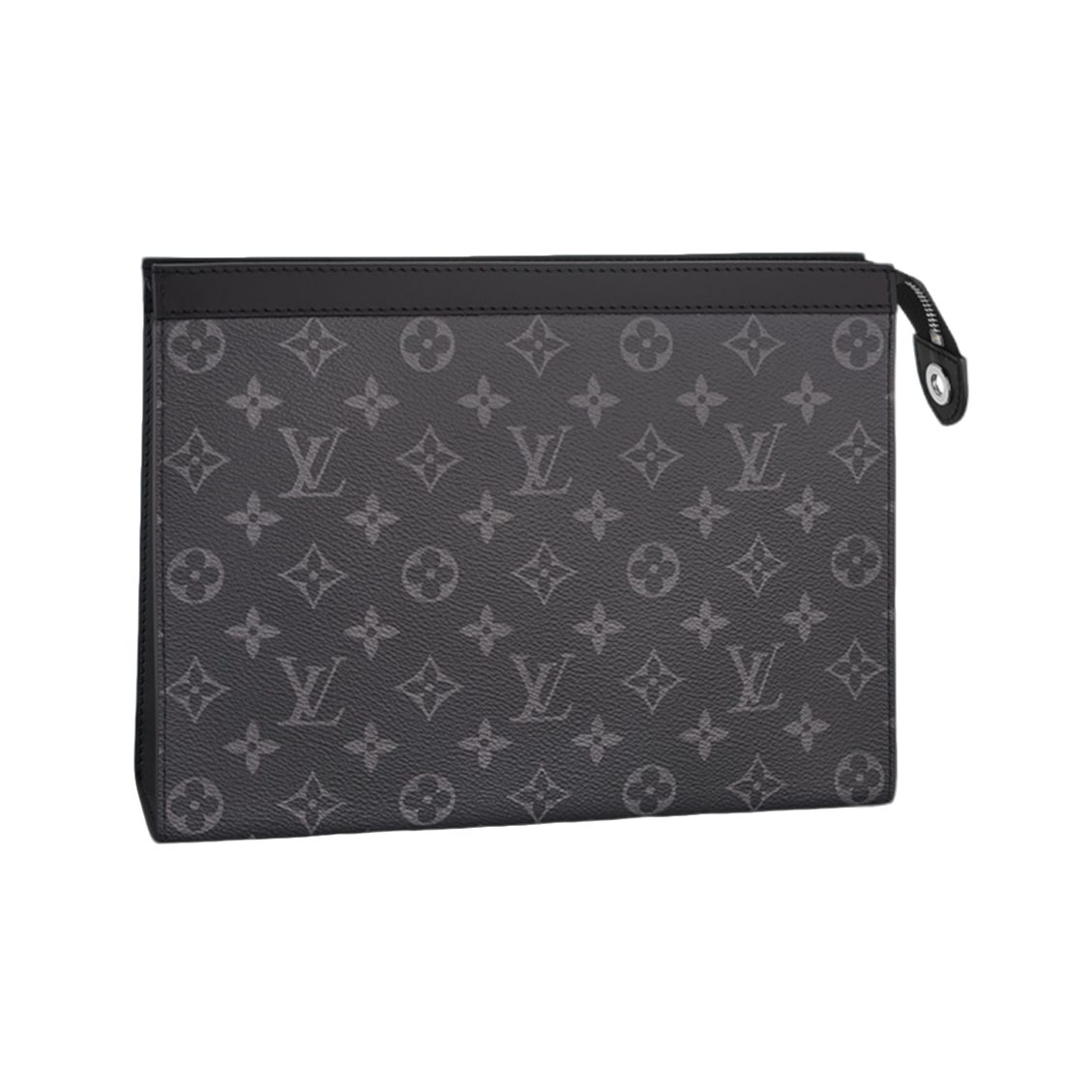 99新 LouisVuitton/路易威登 老花手拿包洗漱包中号深灰色/未使用