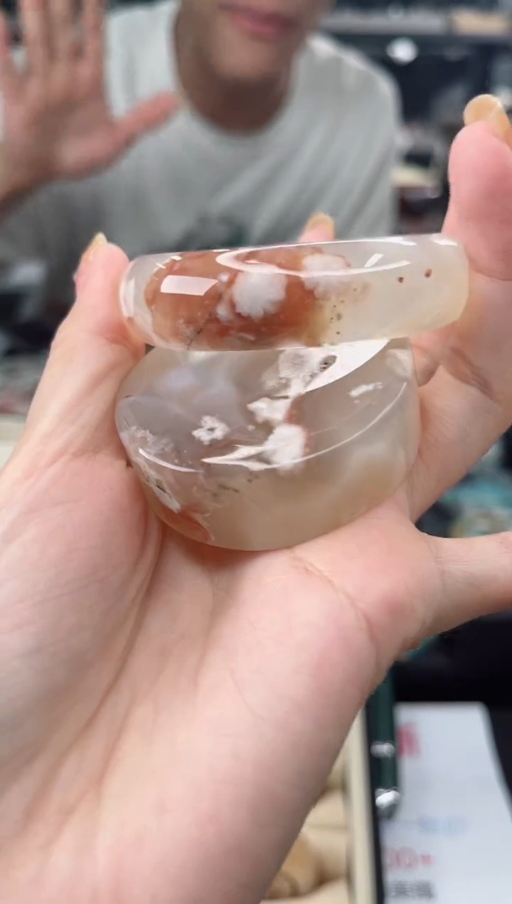 【闪购商品】石英质玉手镯未镶嵌53圈口（赠品镯心）6570016