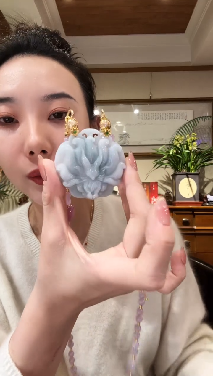 【闪购商品】翡翠颈饰未镶嵌国风