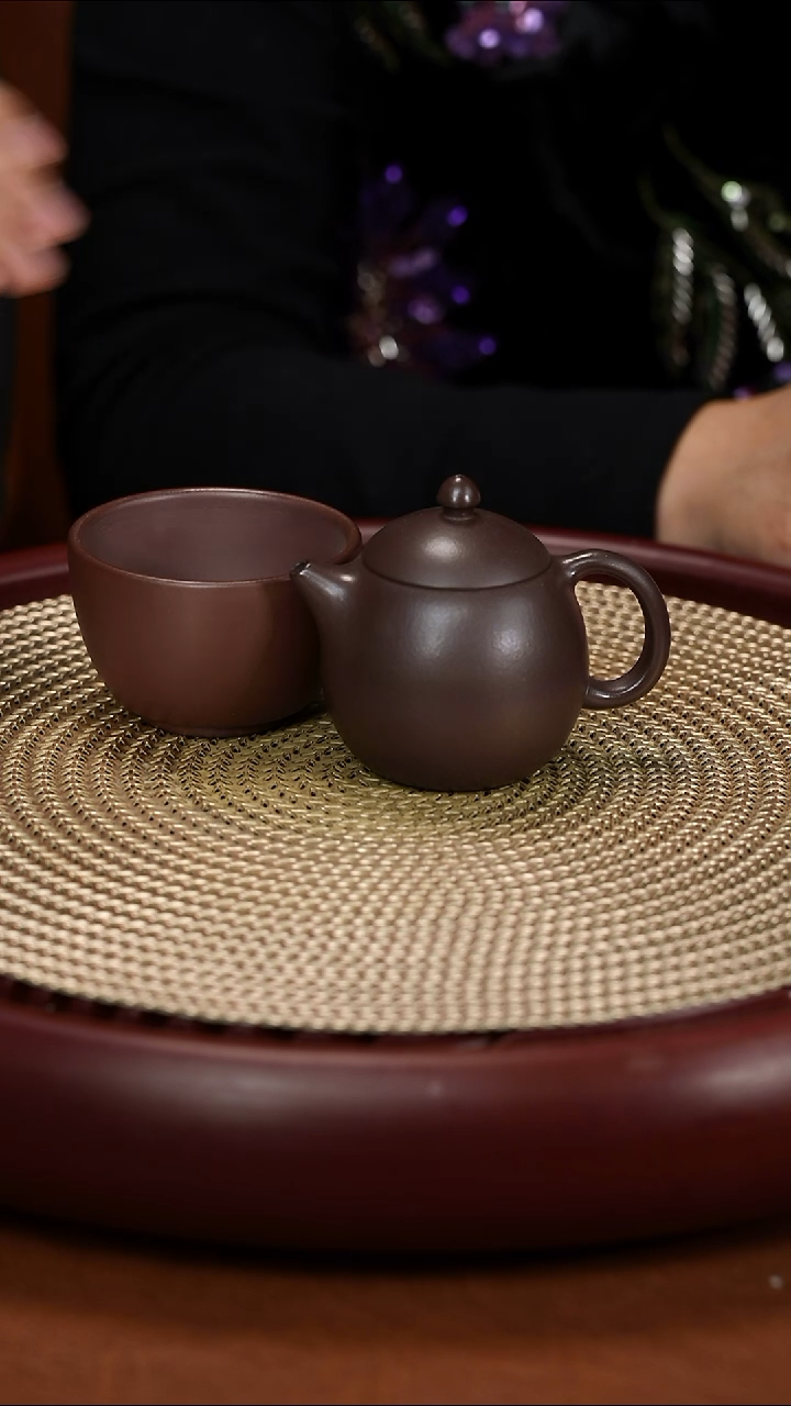 茶壶紫砂顾依萍 龙蛋 杯子