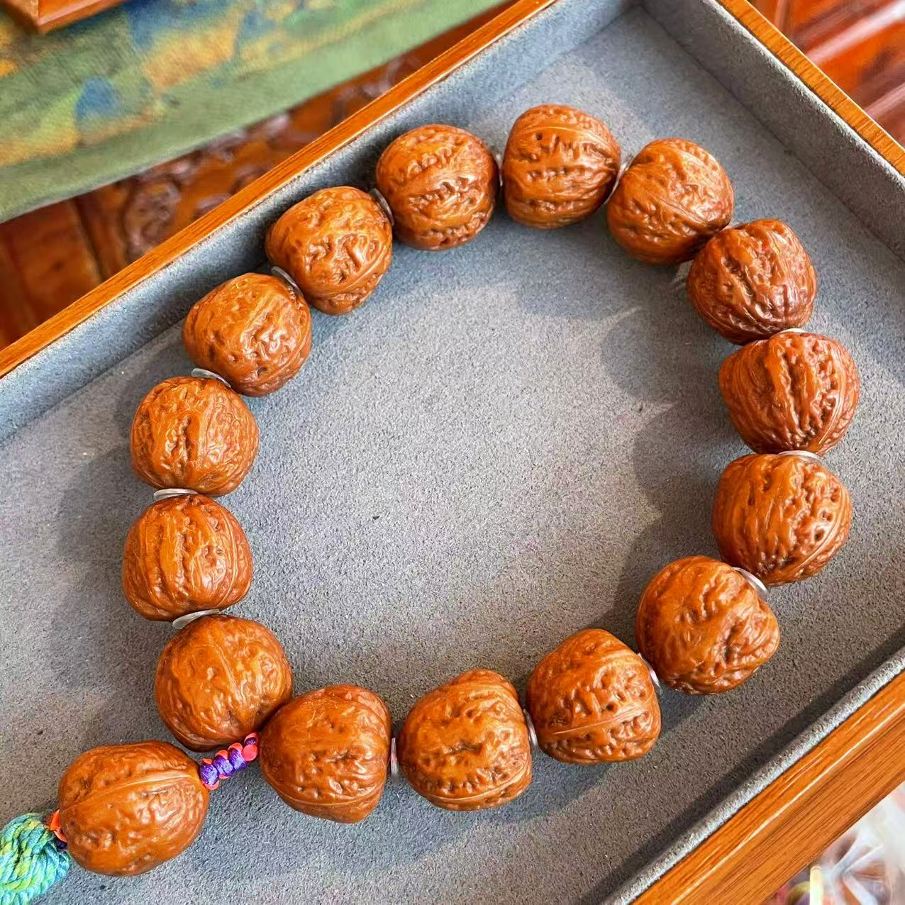 【表哥专属】C250核桃小金蟾手持19mm左右