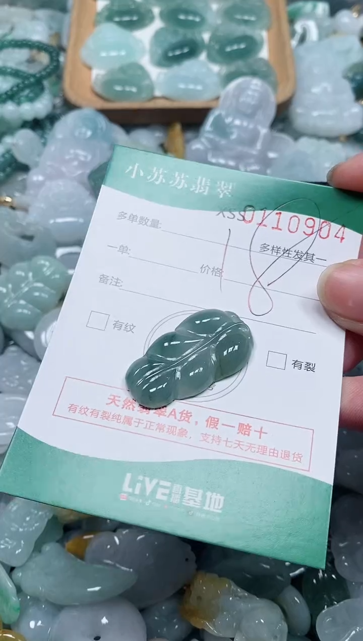 【闪购商品】翡翠颈饰未镶嵌闪购商品0110904