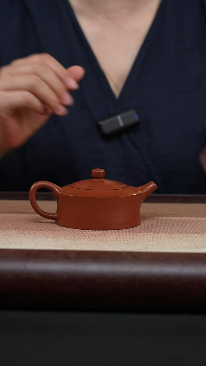 茶壶紫砂朱泥-周盘MH-1952