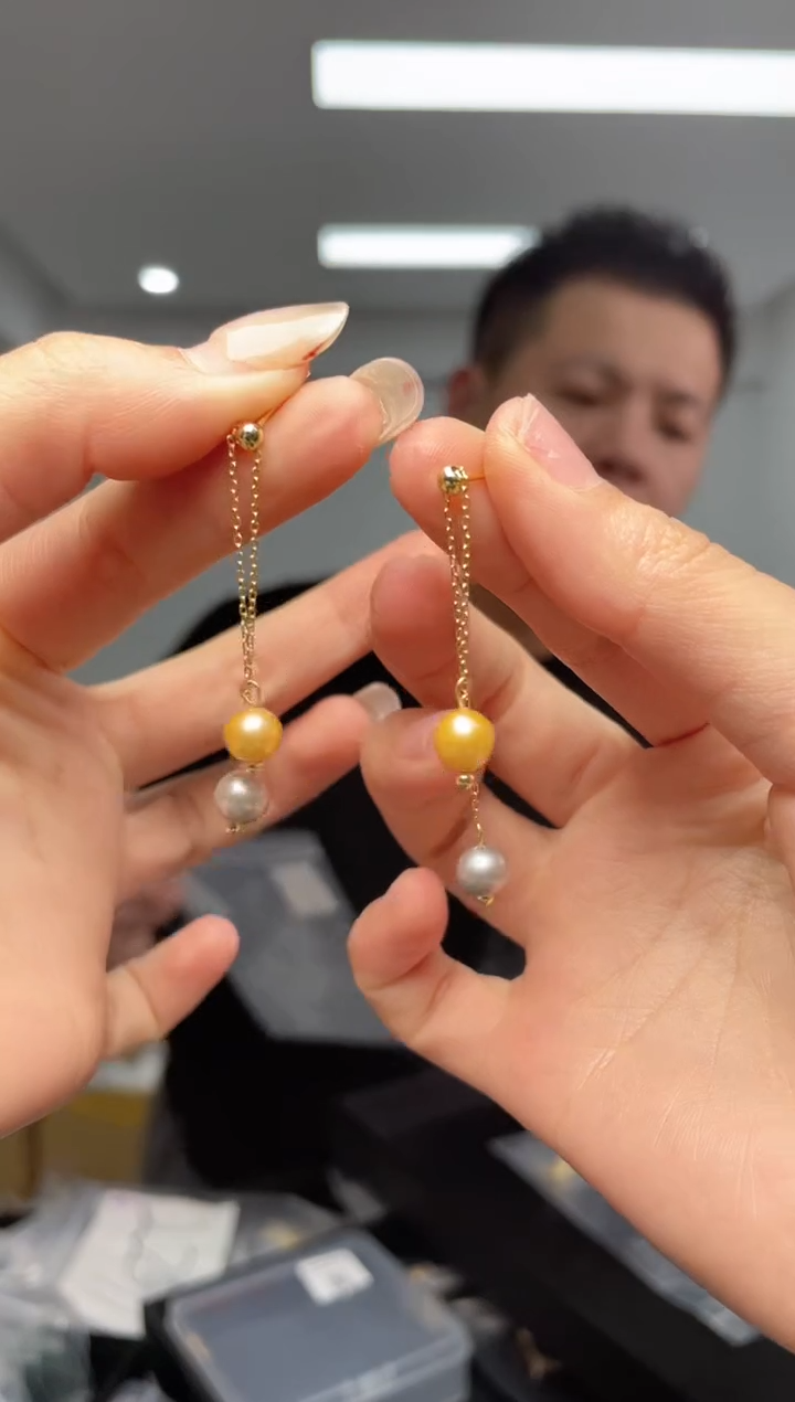 【闪购商品】海水珍珠·银S925镶嵌（多样性单个发货）