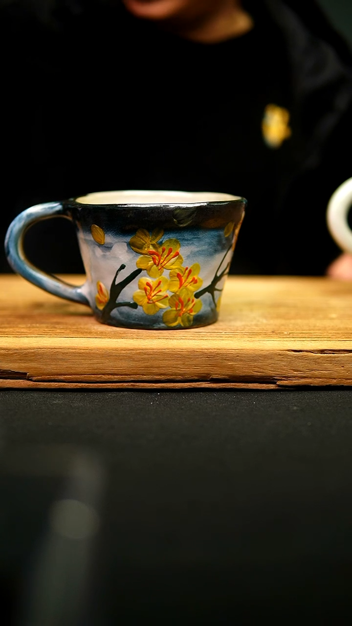 @@陶园瓷舍@@纯手工手绘@高温釉下彩