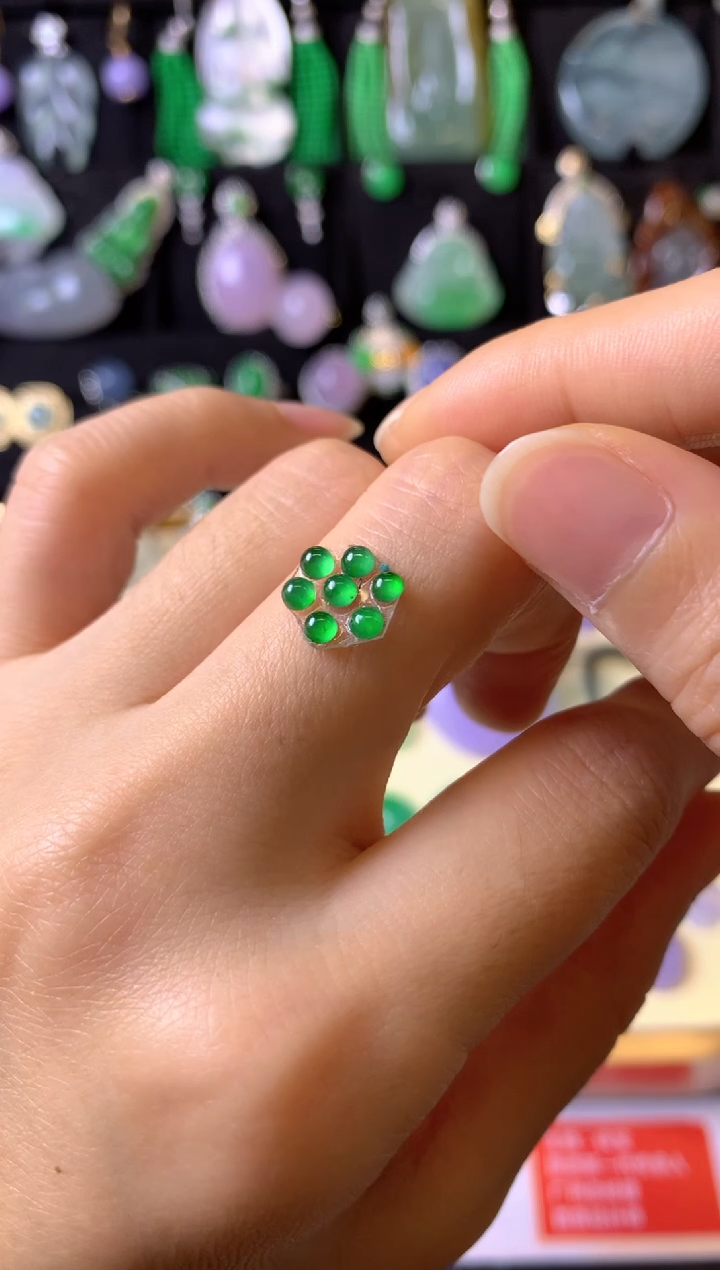 【闪购商品】定制翡翠未镶嵌1裸玉（客户意向镶嵌）