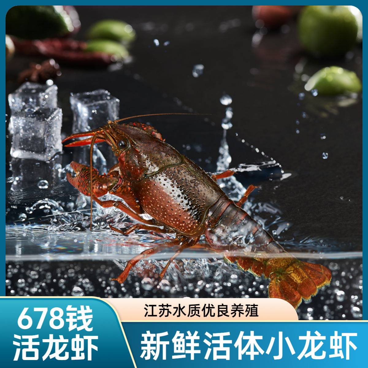 678钱小龙虾鲜活3斤装特大新鲜活虾2025年新虾江苏麻辣清水稻田虾