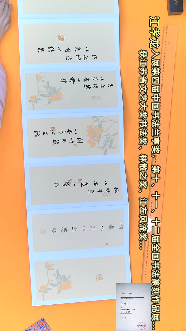 【闪购商品】书法江孝龙作品 册页 悟通八然