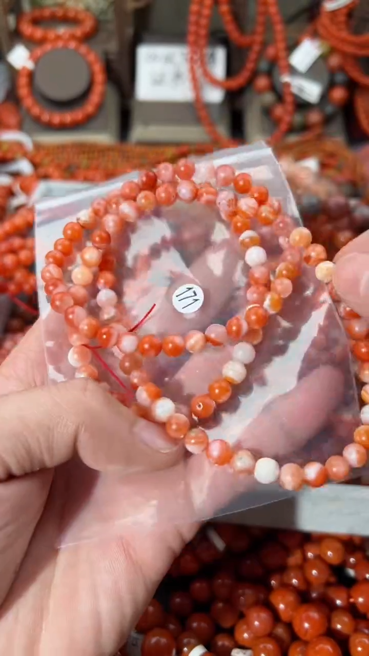 【闪购商品】南红玛瑙手串未镶嵌6