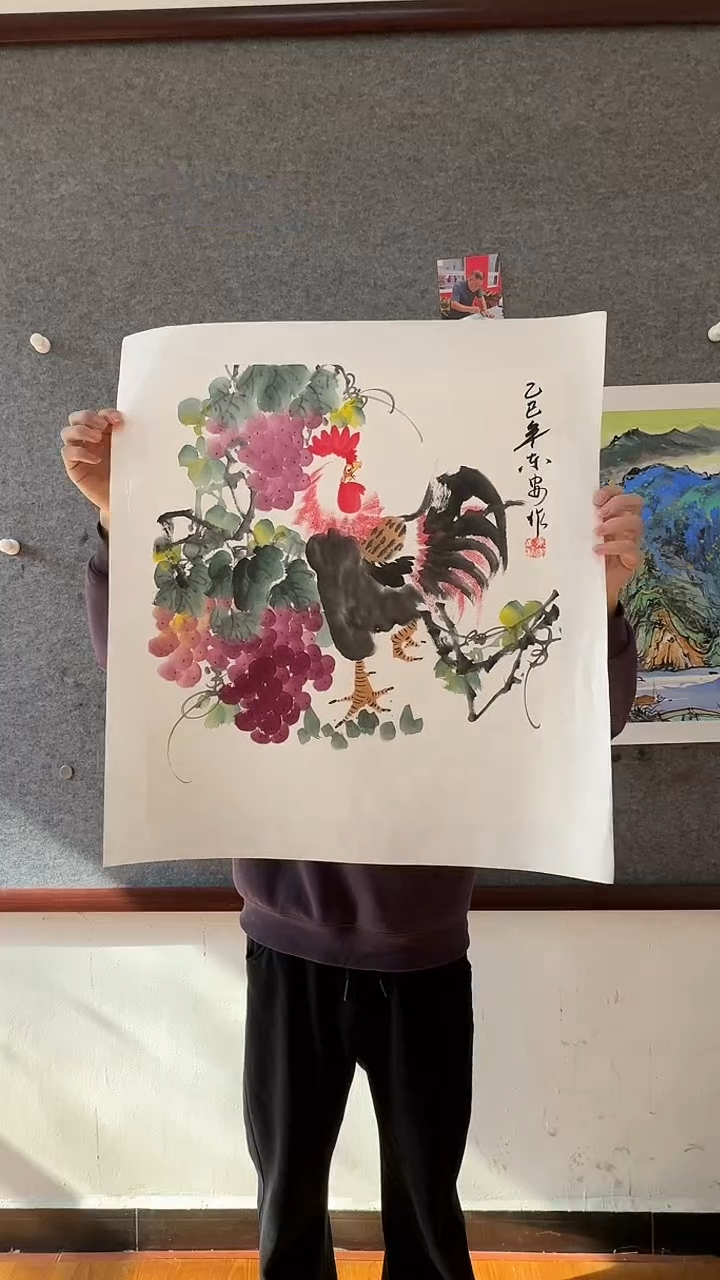 【闪购商品】绘画梁东安手绘国画