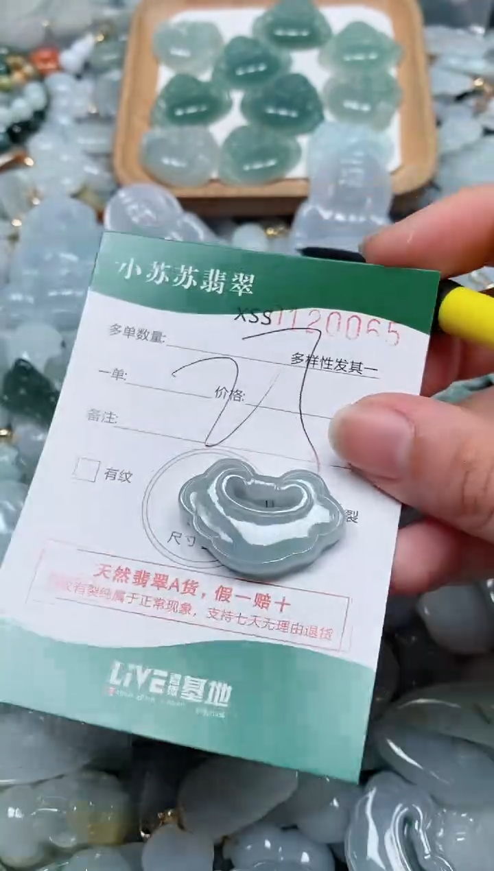 【闪购商品】翡翠颈饰未镶嵌闪购商品0120065