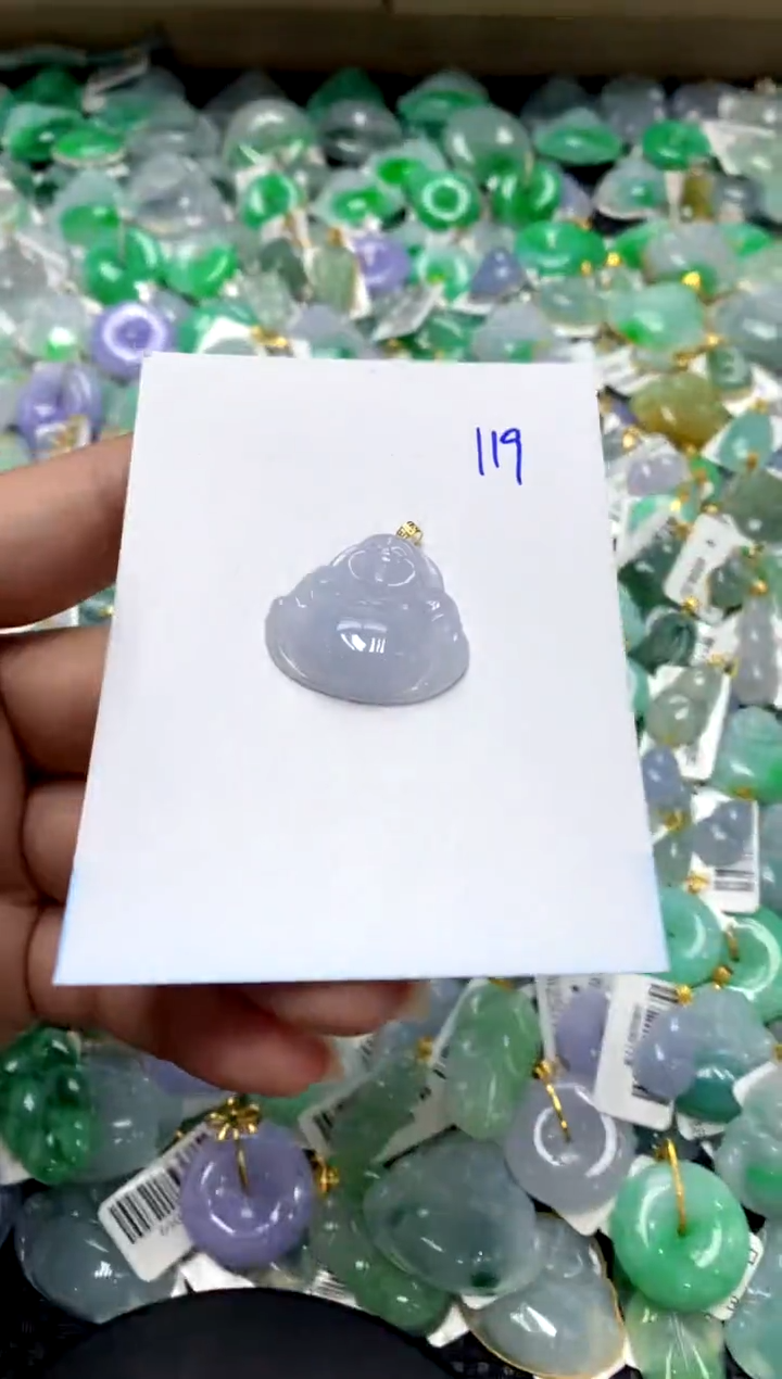 【闪购商品】翡翠颈饰18K金镶嵌1111111111111111111