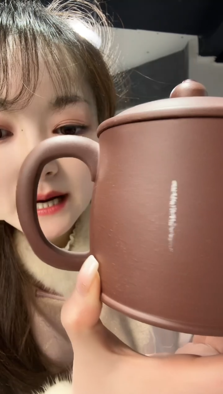 【闪购商品】紫砂盖杯紫砂盖杯老板bei