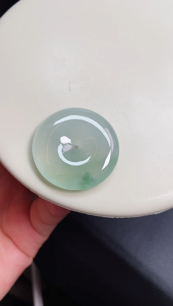 颈饰未镶嵌翡翠平安扣 尺寸 31   6mm