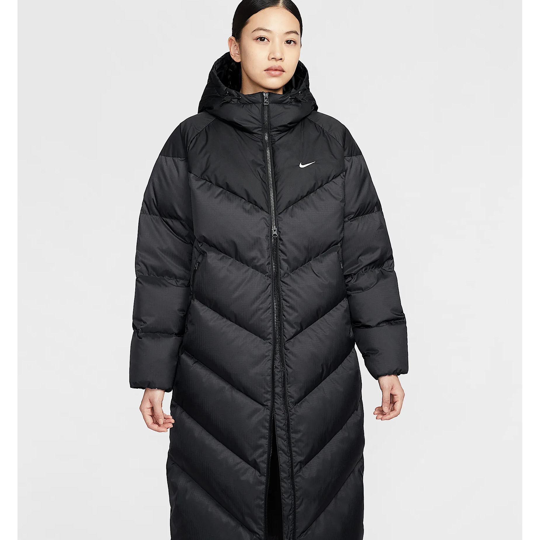 NIKE/耐克女子Storm-FIT 保暖防风拒水宽松连帽羽绒外套HV5237010