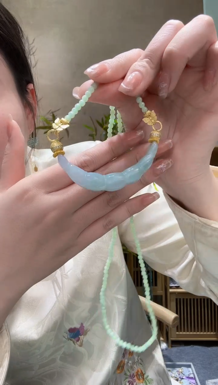 【闪购商品】翡翠颈饰未镶嵌吊坠